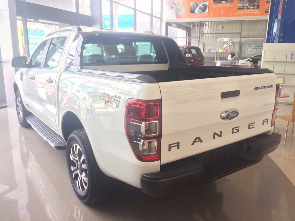 Bán Ford Ranger đời 2017, màu trắng, xe nhập-3