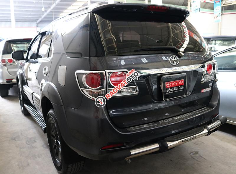 Bán xe Fortuner máy dầu, sản xuất 2015 màu xám(51F - 17874)-1