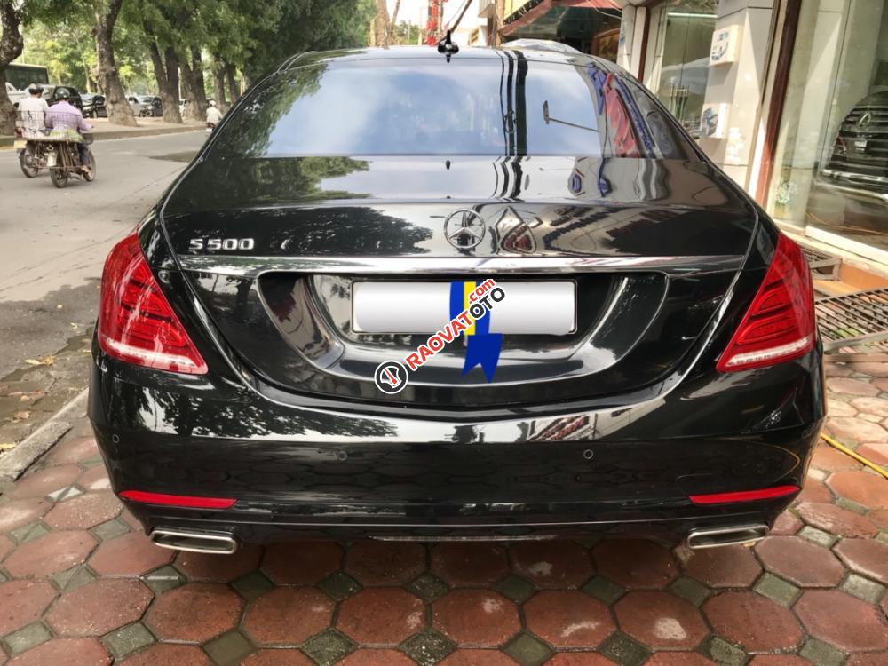 Bán xe Mercedes S500 sản xuất 2016, màu đen, nội thất nâu, xe đã qua sử dụng giá tốt. LH: 0948.256.912-3