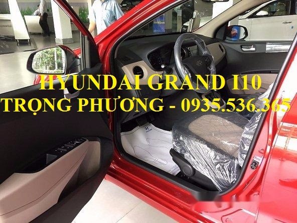 Bán xe Hyundai Grand i10 đời 2017, màu đỏ, xe nhập-11