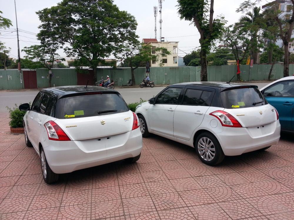 Bán ô tô Suzuki Swift đời 2017, màu trắng, nhập khẩu-4