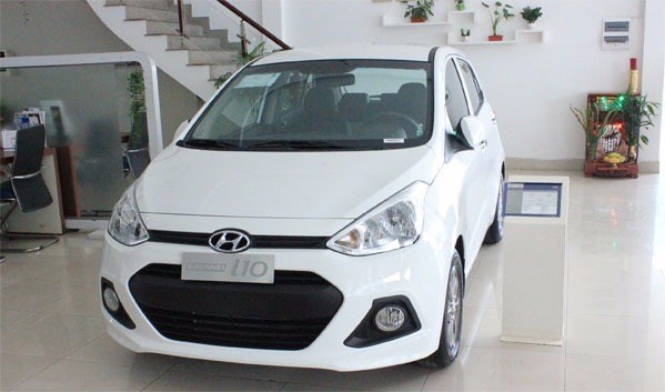 Bán xe Hyundai Grand i10 đời 2017, màu trắng, nhập khẩu-5