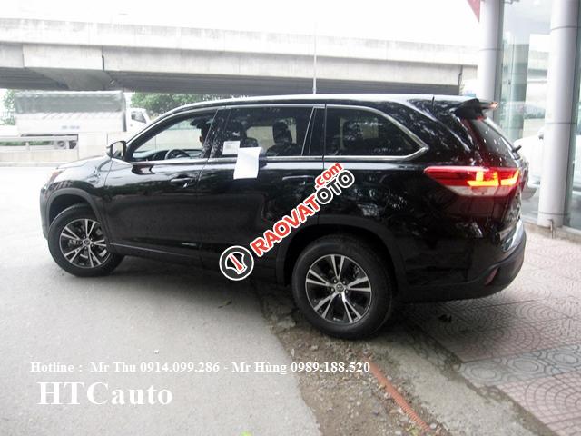 Bán Toyota Highlander LE 2.7L FWD sản xuất 2016, màu đen, xe nhập-4