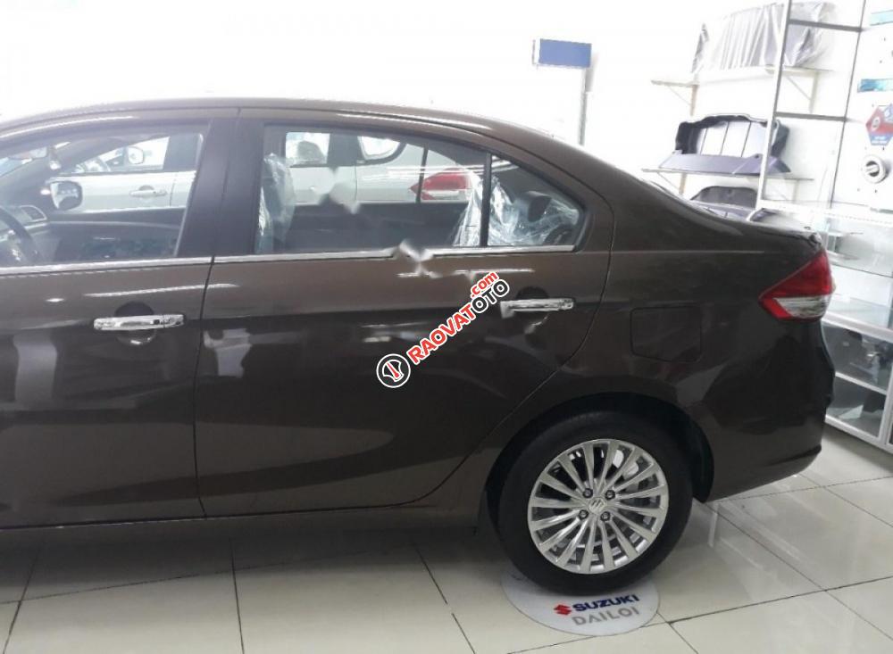 Cần bán xe Suzuki Ciaz 1.4 AT năm 2017, màu nâu, nhập khẩu nguyên chiếc-2