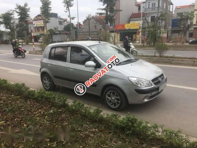 Bán Hyundai Getz đời 2009, màu bạc, giá cạnh tranh-0