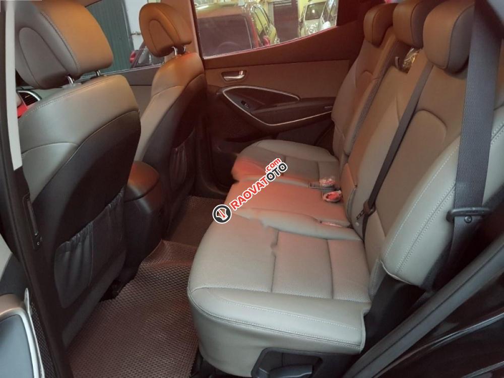 Bán Hyundai Santa Fe 2.2L đời 2016, màu đen giá cạnh tranh-7