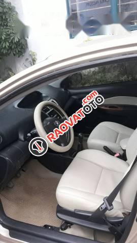 Bán Toyota Vios MT 2009, màu vàng chính chủ-2