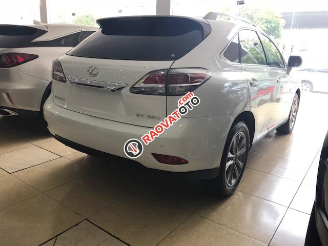 Bán Lexus RX350 màu trắng, sản xuất 2014, đăng ký 2015, LH: Mr Đình 0904927272-4