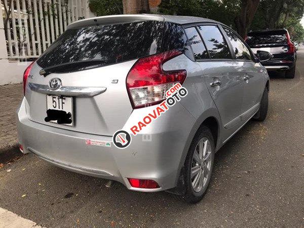 Bán ô tô Toyota Yaris đời 2015, màu bạc, nhập khẩu nguyên chiếc-4