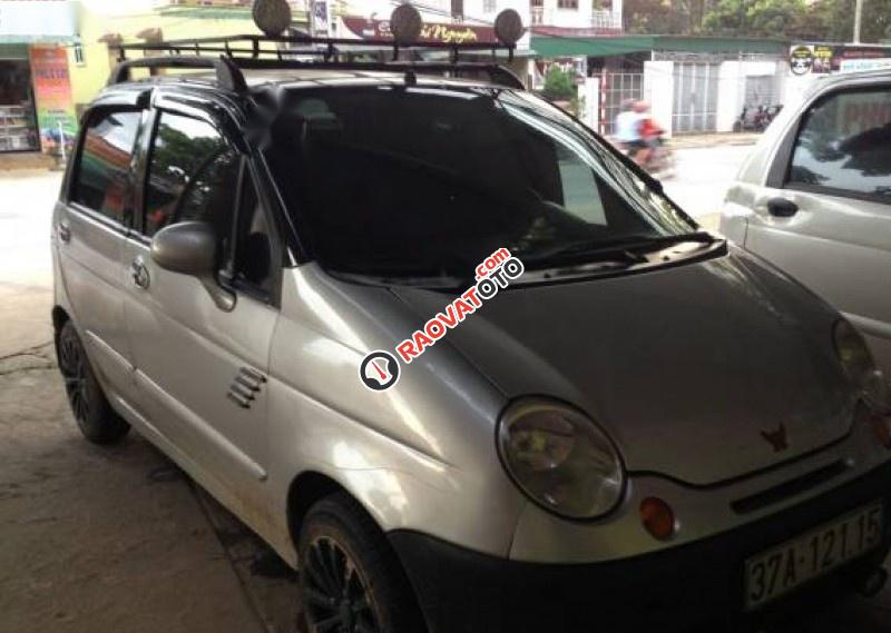 Chính chủ bán Daewoo Matiz SE 0.8 MT sản xuất 2004, màu bạc-1