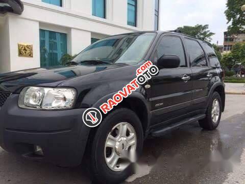 Bán Ford Escape 3.0 XLT AT đời 2004, màu đen chính chủ-1