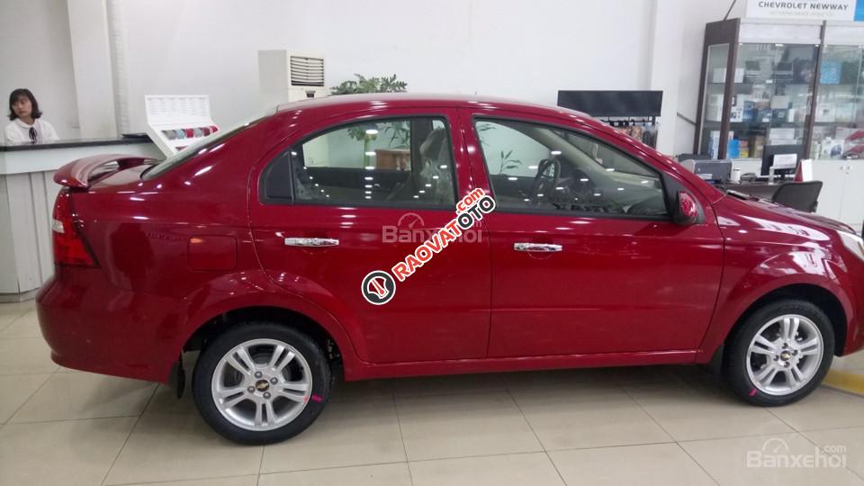 Bán xe Chevrolet Aveo LT năm 2017, màu đỏ, hỗ trợ vay ngân hàng 80%. Gọi Ms. Lam 00939 19 37 18-1