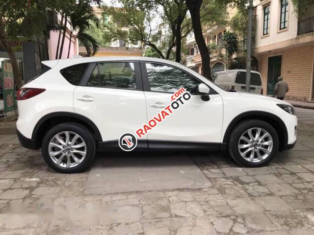 Bán Mazda CX 5 đời 2015, màu trắng chính chủ-1