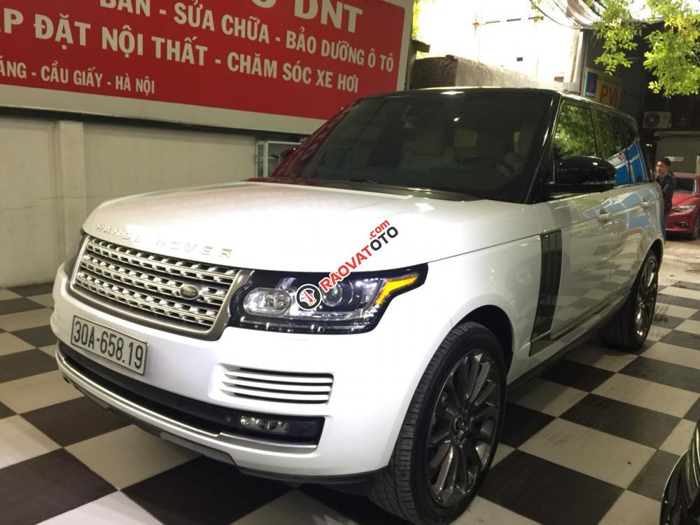 Cần bán xe LandRover Range Rover HSE đời 2015, màu trắng, xe nhập-1