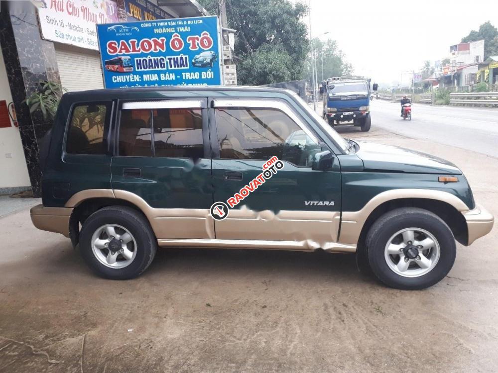 Cần bán gấp Suzuki Vitara đời 2005, màu xanh lam, 175 triệu-7