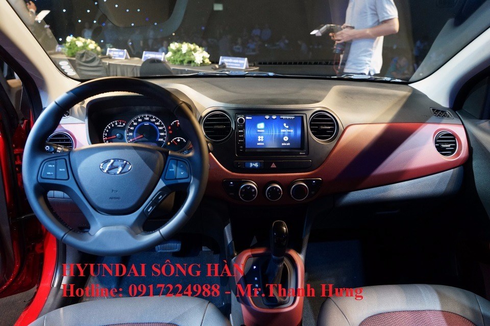 Bán ô tô Hyundai Grand i10 đời 2017, màu trắng, nhập khẩu  -2