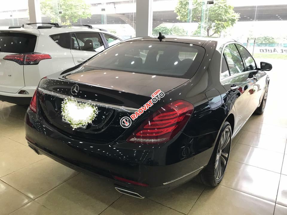 Bán Mercedes Benz S500 sản xuất và đăng ký cuối 2015 màu đen, xe siêu đẹp, 1 chủ từ đầu-5