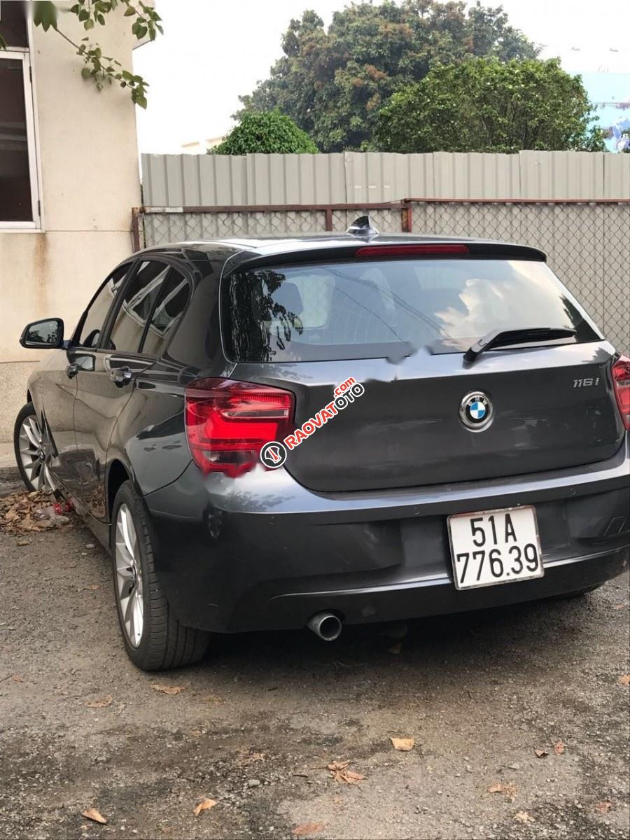 Cần bán xe BMW 1 Series 116i năm 2014, màu xám, xe nhập chính chủ-1