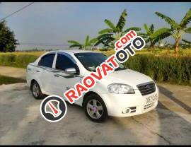 Bán xe Daewoo Gentra năm 2010, màu trắng xe gia đình-1