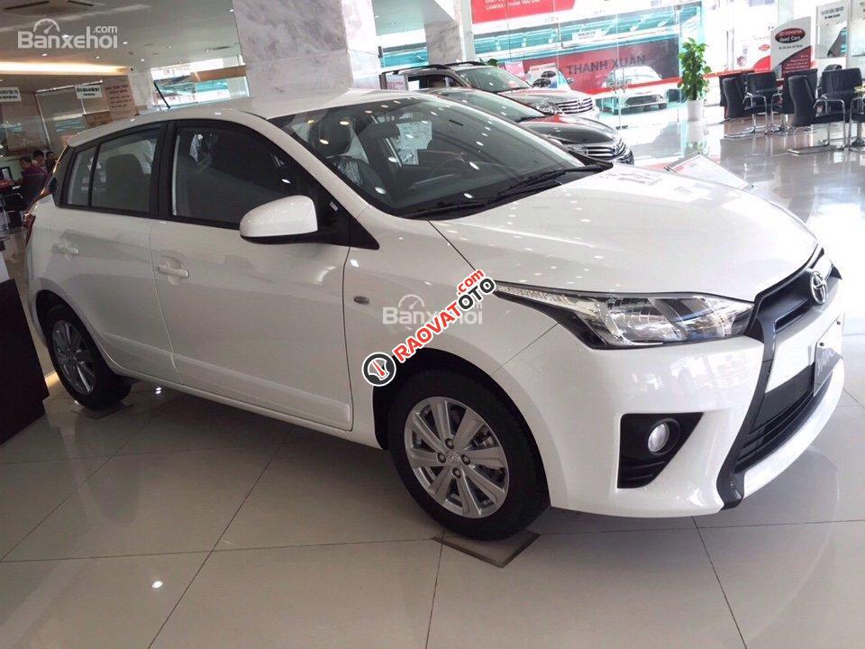 Bán Toyota Yaris 1.5E 2017 số tự động vô cấp, màu trắng, nhập khẩu chính hãng Thailand-5