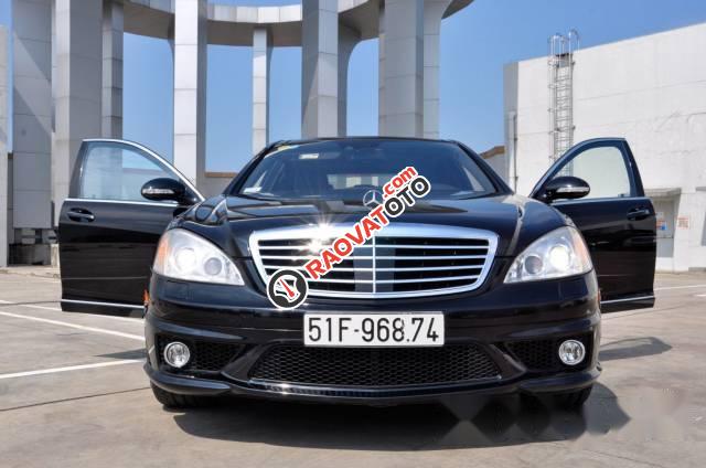 Cần bán xe Mercedes S63 6.3 AMG sản xuất 2007, màu đen-0