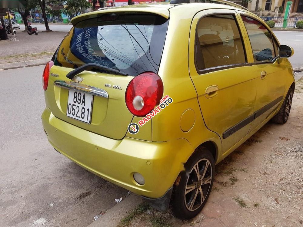 Bán Chevrolet Spark năm 2008, màu vàng đẹp như mới-7