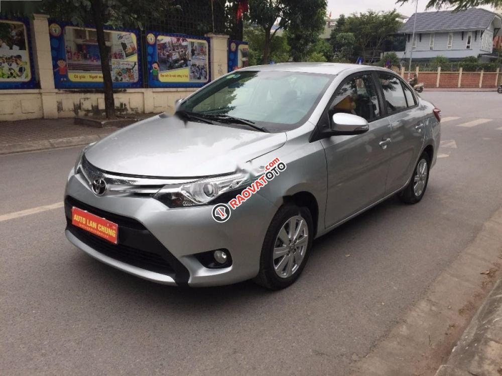 Cần bán xe Toyota Vios 1.5G năm 2014, màu bạc chính chủ-3