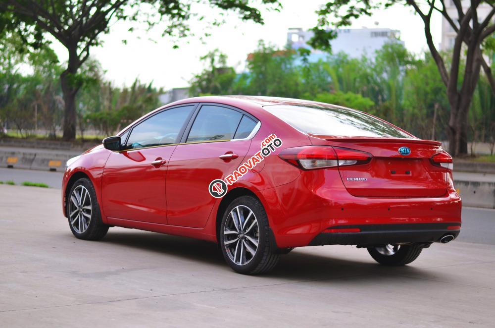 Cần bán Kia Cerato 1.6MT đời 2018, màu đỏ-4