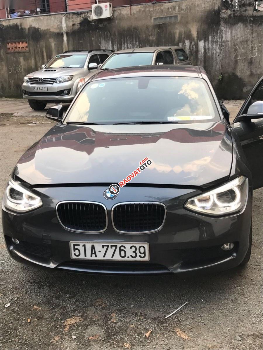 Cần bán xe BMW 1 Series 116i năm 2014, màu xám, xe nhập chính chủ-0