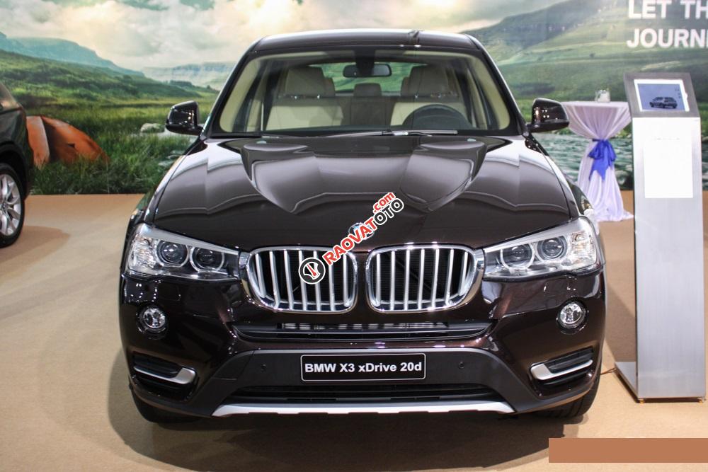 BMW Đà Nẵng bán xe BMW X3 xDrive20i, màu nâu, nhập khẩu, ưu đãi tốt nhất, giao xe sớm nhất-0