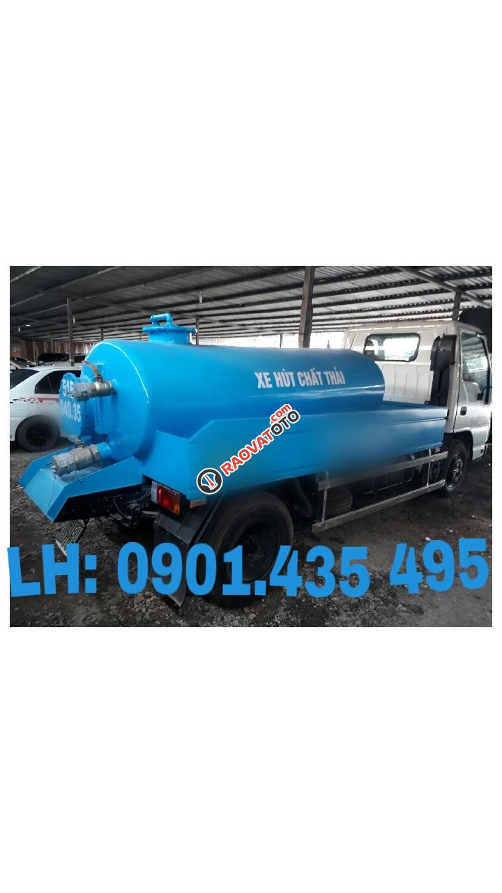 Cần bán xe chuyên dùng, xe téc đời 2018, hai màu, giá tốt-0