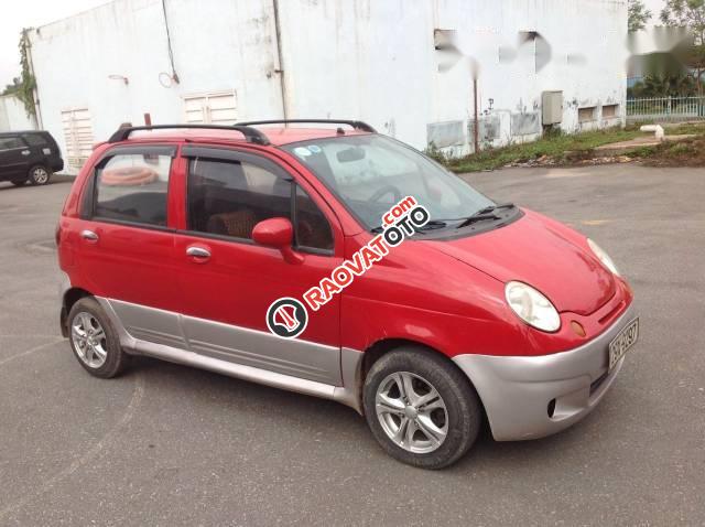 Cần bán Daewoo Matiz đời 2005, màu đỏ, giá 88tr-0