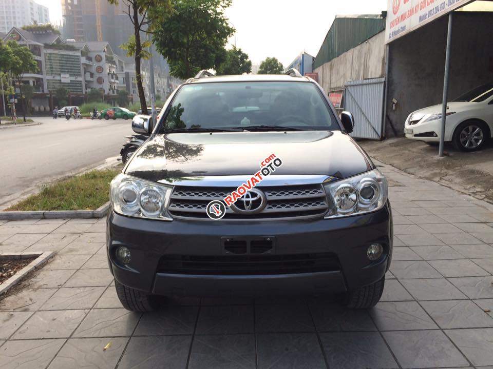 Xe Toyota Fortuner 2.7V 4x4 AT 2010, màu ghi xám-1