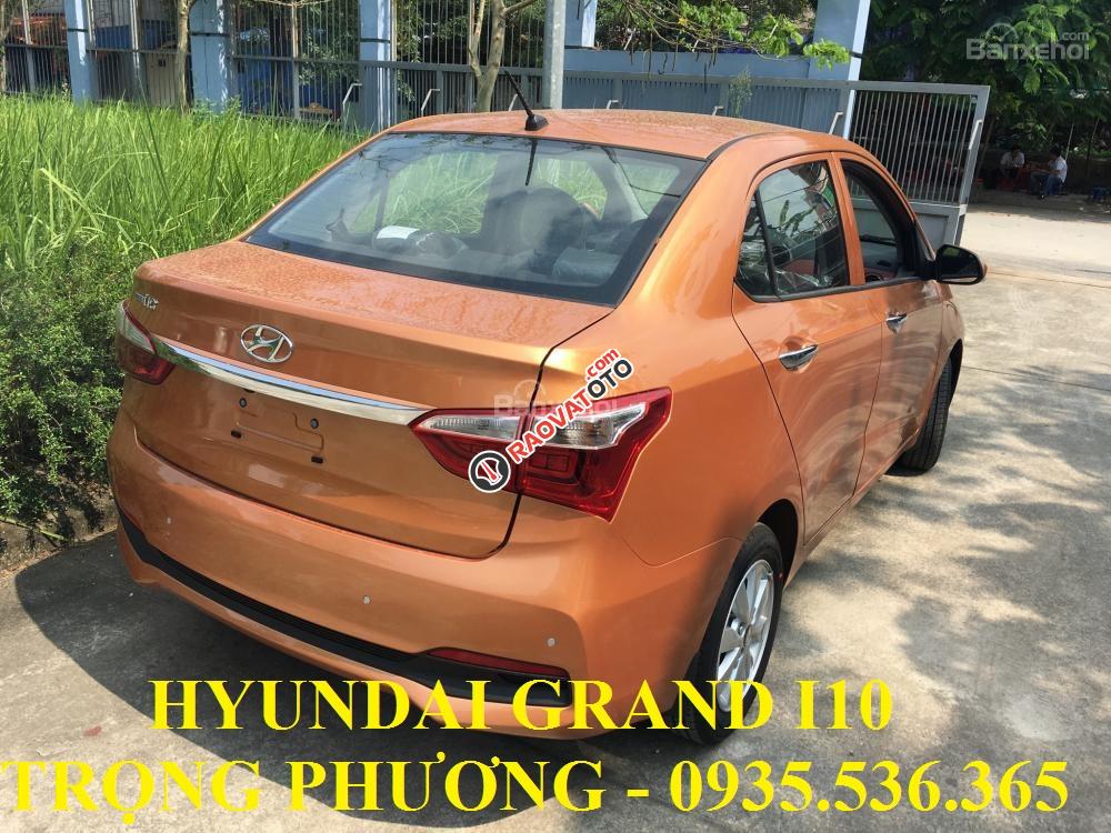 Bán Hyundai Grand i10 1.2 MT Base đời 2017, màu nâu giá cạnh tranh-4