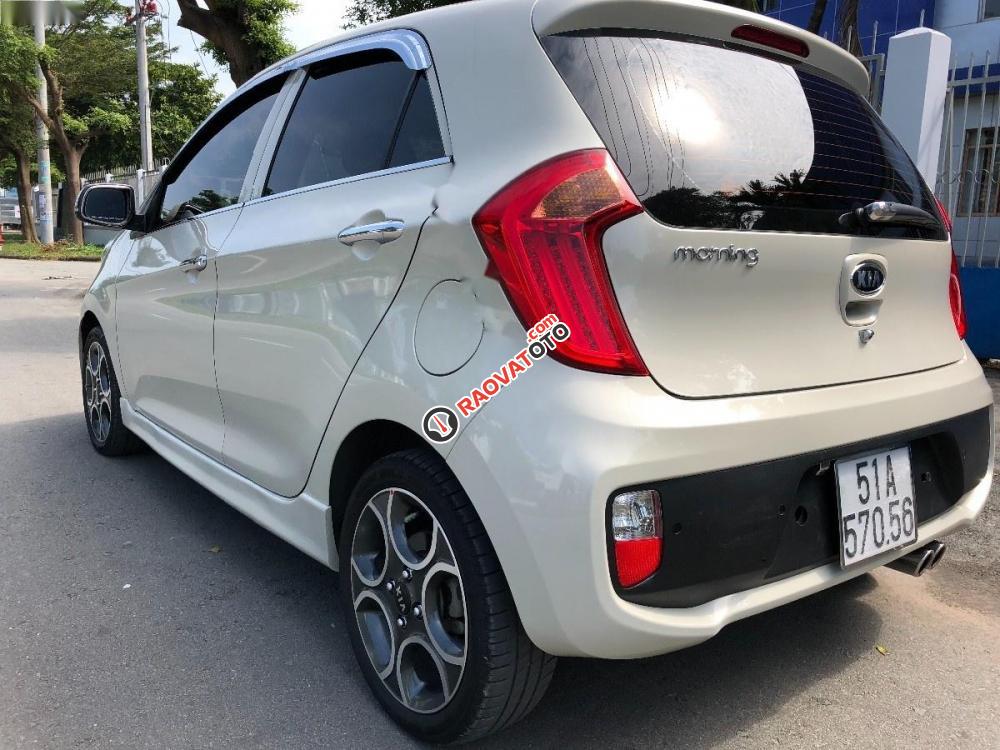 Cần bán lại xe Kia Morning 1.0 AT Sport đời 2012, màu kem (be), nhập khẩu-6