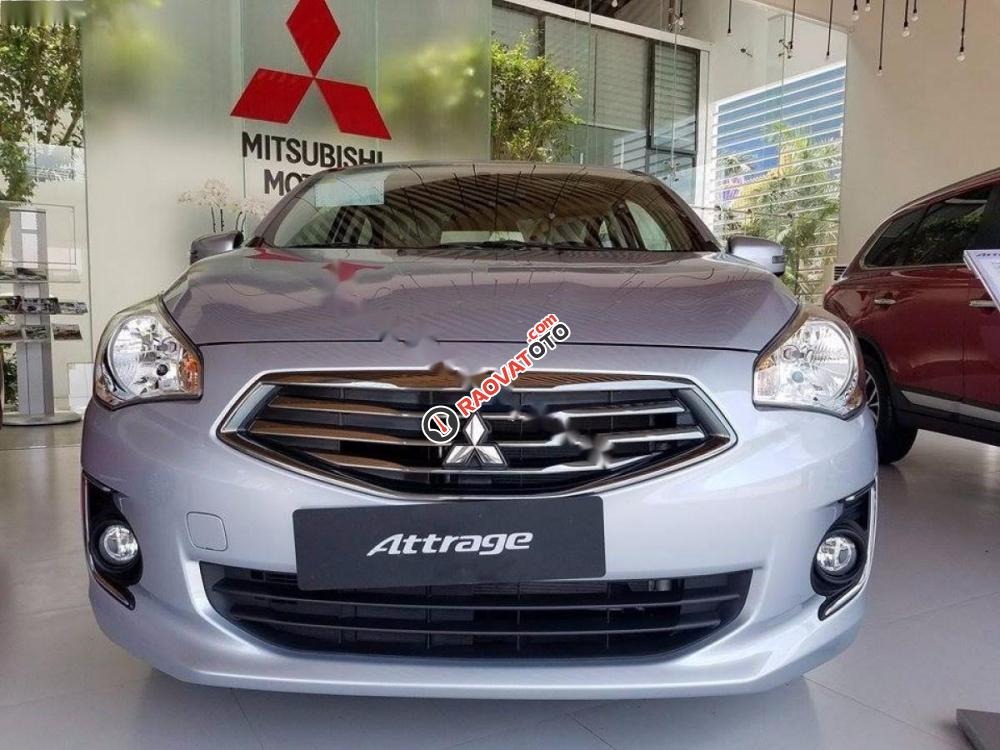 Cần bán Mitsubishi Attrage 1.2CVT đời 2017, màu xám, nhập khẩu-7