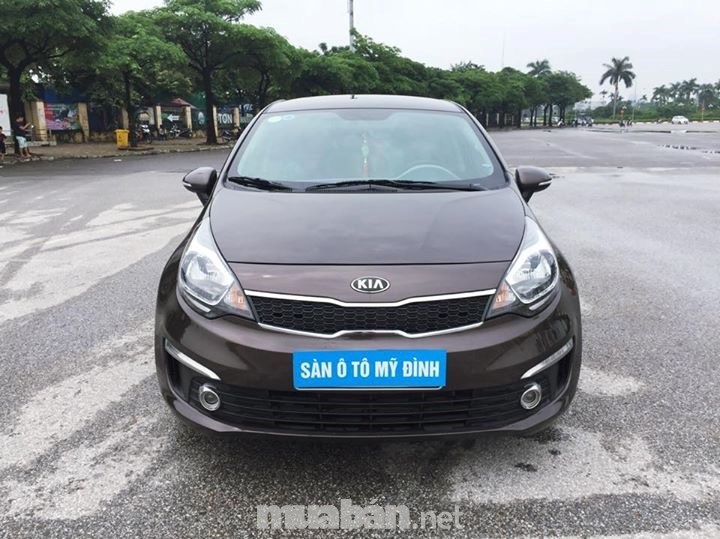 Bán xe Kia Rio 1.4AT đời 2016, màu nâu, nhập khẩu  -0