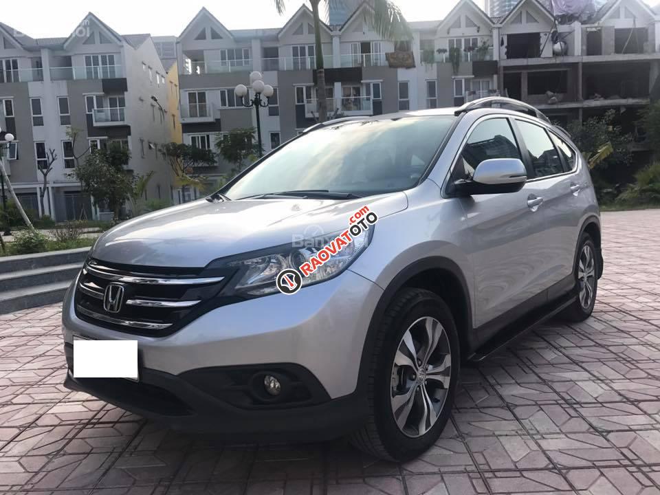 Bán xe Honda CR V 2.0 2014, màu bạc, biển Hà Nội-4