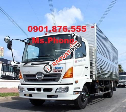 Bán xe Hino 5T5/ 5.5 tấn giao ngay, trả góp 90%-0