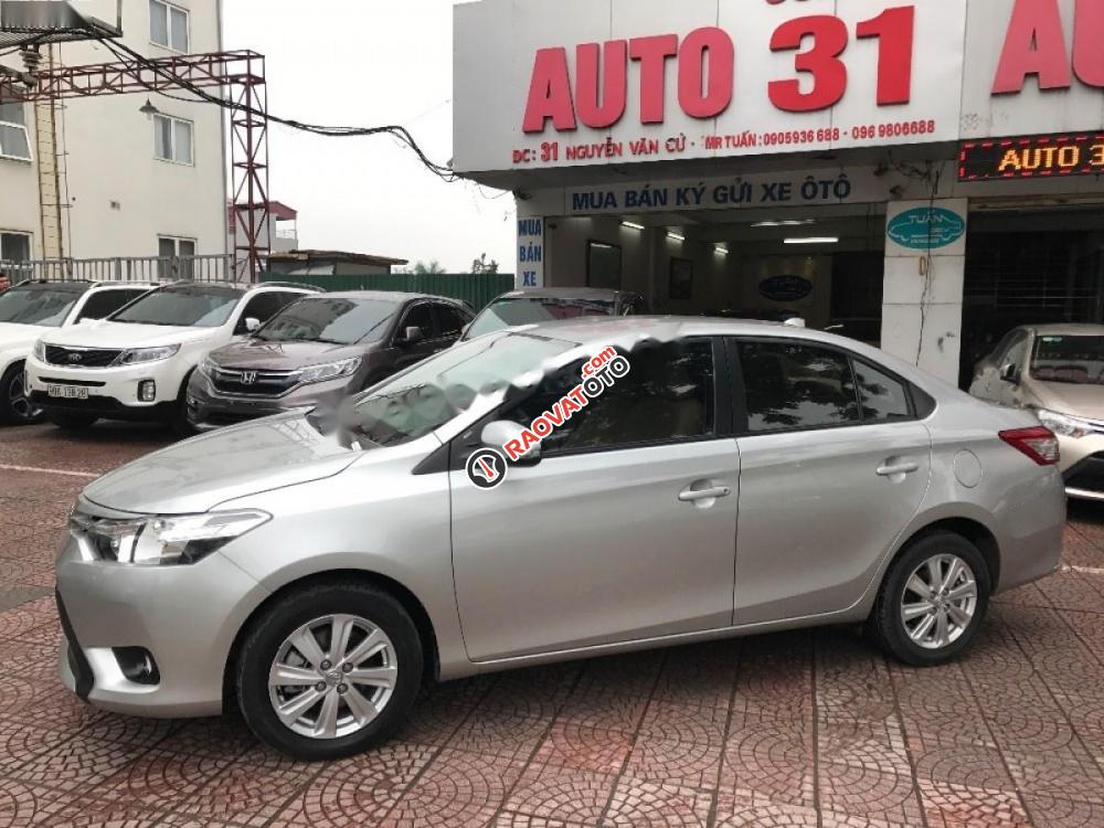 Cần bán lại xe Toyota Vios 1.5E đời 2016, màu bạc, 485 triệu-7