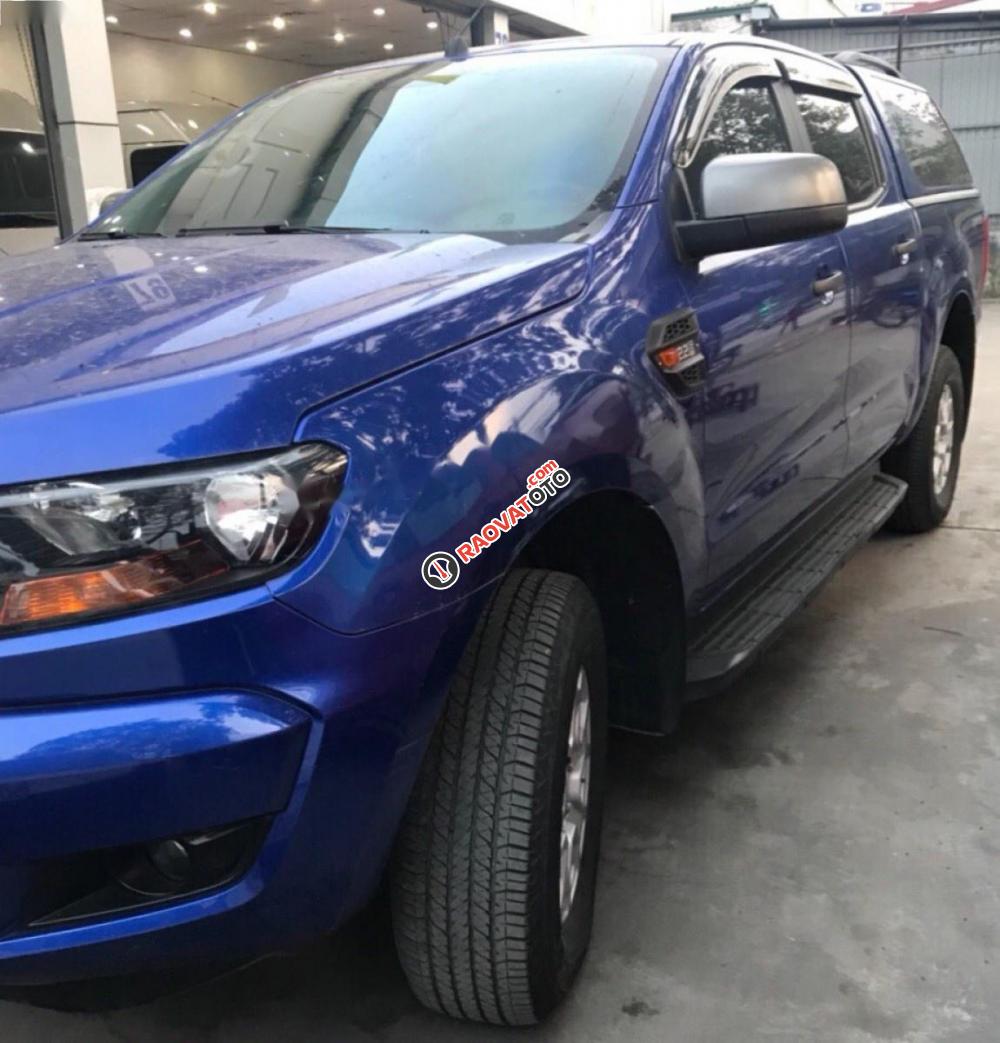 Bán Ford Ranger XLS 2.2L 4x2 AT đời 2015, màu xanh lam, nhập khẩu chính chủ-5