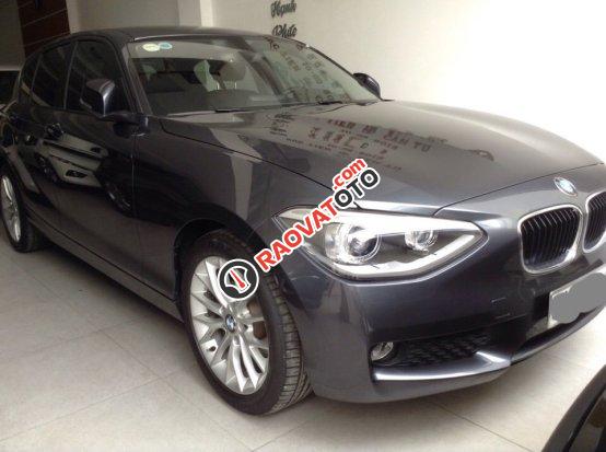 Cần bán BMW 1 Series đời 2013, màu xám (ghi), nhập khẩu-0