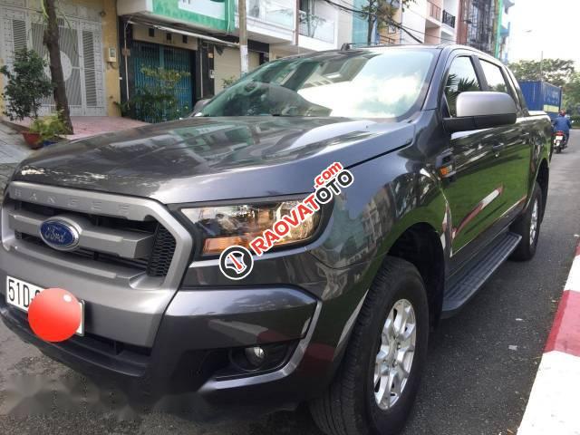 Bán Ford Ranger XLS 2.2L đời 2016, màu xám số tự động, 599 triệu-1