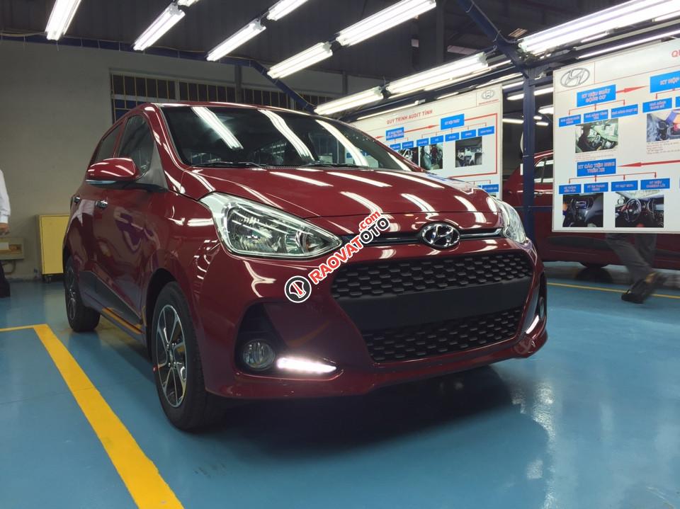 Hyundai Trường Chinh- bán Hyundai i10 1.2AT đời 2018, đủ màu, giao ngay- Sở hữu xe chỉ với 100tr đồng- LH: 0904 806 785-0