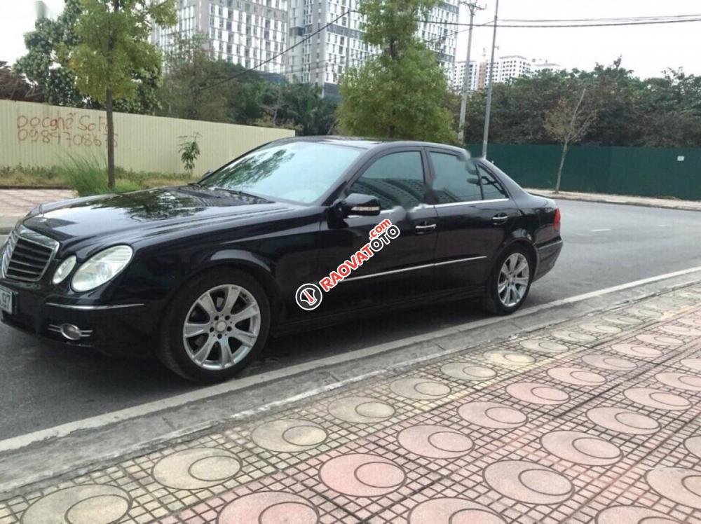 Bán Mercedes E200 đời 2008, màu đen, 495 triệu-4