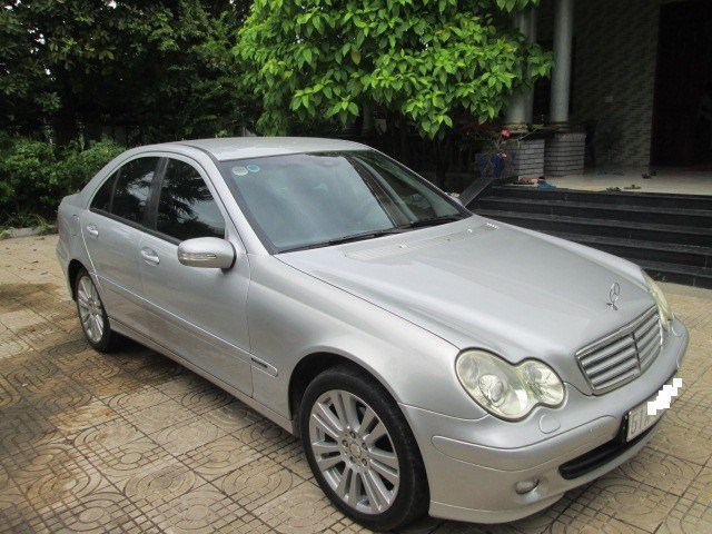 Bán xe Mercedes C180 Kompressor đời 2007, màu bạc, xe nhập -4