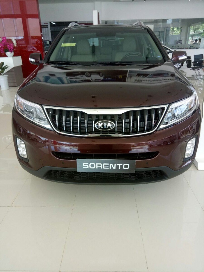 Bán Kia Sorento đời 2017, màu đỏ, xe nhập-1