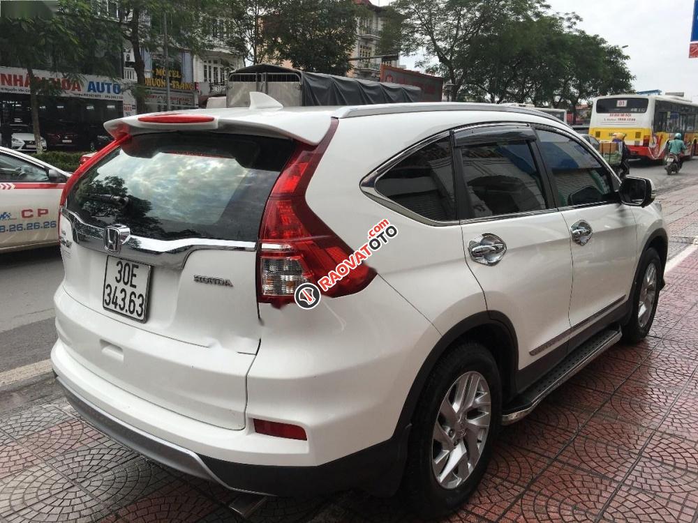 Bán Honda CR V 2.0 AT sản xuất 2015, màu trắng, giá tốt-1