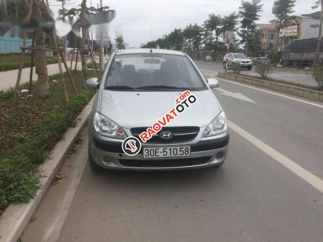 Bán Hyundai Getz đời 2009, màu bạc, giá cạnh tranh-3