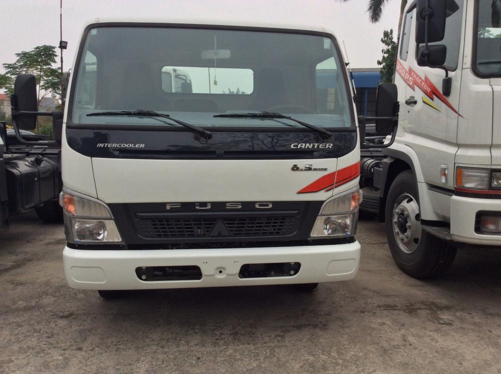 Bán ô tô Mitsubishi Canter 6.5T đời 2017, màu trắng, xe nhập-0